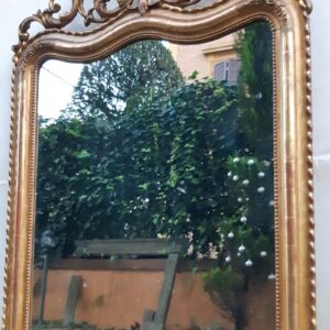 Specchiera antica con mascherone