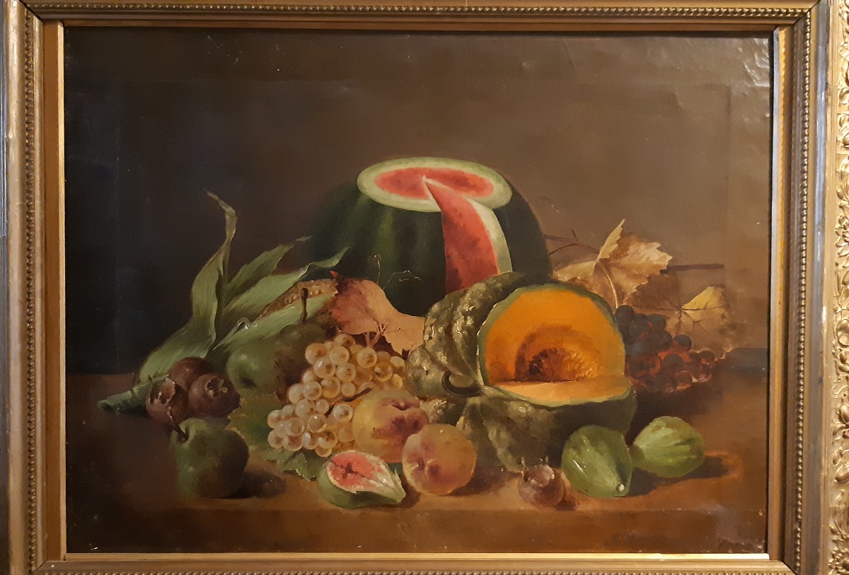 Dipinto antico natura morta - immagine 5
