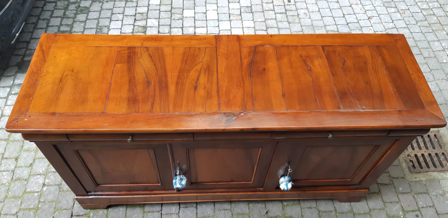Credenza cappuccina antica a 3 ante - immagine 2
