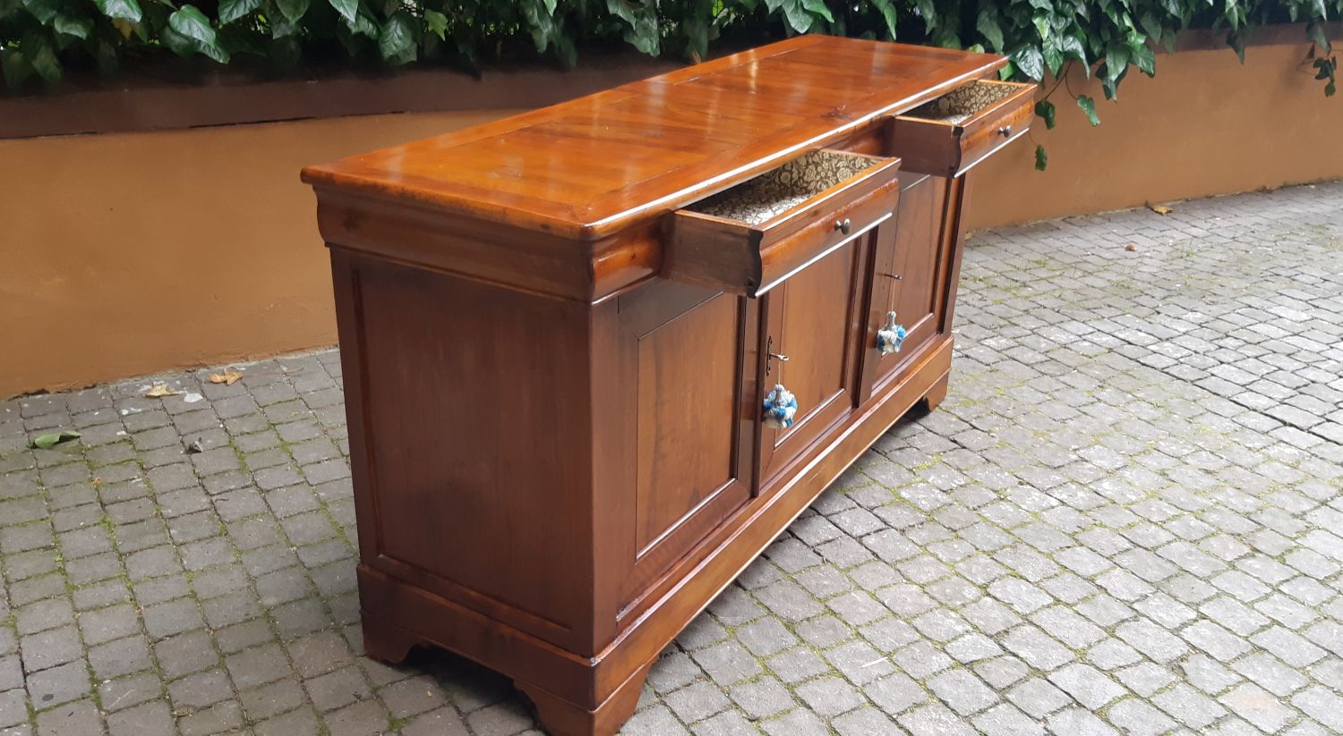 Credenza cappuccina antica a 3 ante - immagine 6