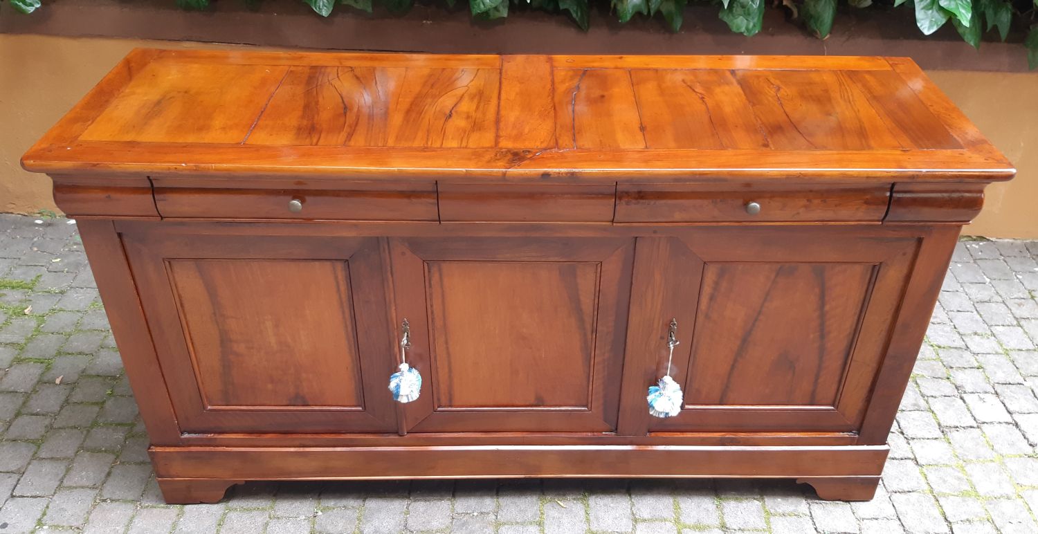 Credenza cappuccina antica a 3 ante - immagine 9